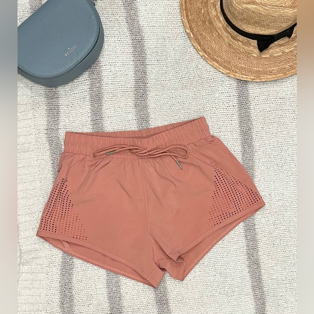 Pink athletic shorts size xs
